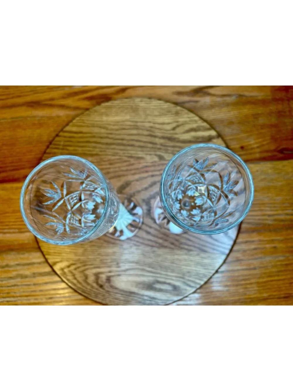 Set of 2 Waterford Crystal Sinead Champagne Flutes Made in Ireland New with Tag